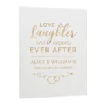 Personalised 'Love, Laughter and Happily Ever After' Wedding Planner - Image 15