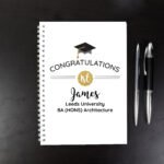 Personalised 'Congratulations' Graduation A5 Notebook - Image 4