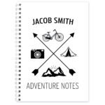 Personalised Adventure Themed A5 Notebook - Image 4