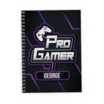 Personalised 'Pro Gamer' A5 Notebook - Image 4
