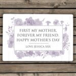 Personalised Soft Watercolour Design Aluminium Sign - Image 2