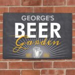 Personalised 'Beer Garden' Aluminium Sign - Image 2