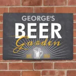 Personalised 'Beer Garden' Aluminium Sign - Image 2