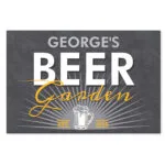 Personalised 'Beer Garden' Aluminium Sign - Image 3