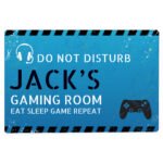 Personalised Gamer 'Do Not Disturb' Aluminium Sign - Image 4