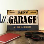 Personalised Any Message Aluminium Garage Sign - Image 5