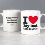 Personalised Big Heart Design Ceramic Mug