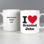 Personalised Big Heart Design Ceramic Mug - Image 3