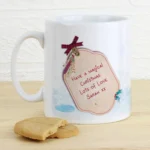 Personalised Me to You Bear Holding Present Christmas Ceramic Mug - Image 2
