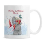 Personalised Me to You Bear Holding Present Christmas Ceramic Mug - Image 4