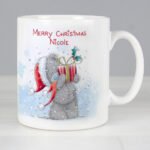 Personalised Me to You Bear Holding Present Christmas Ceramic Mug