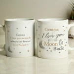 Personalised 'I Love You To The Moon & Back' Ceramic Mug