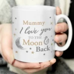 Personalised 'I Love You To The Moon & Back' Ceramic Mug - Image 2