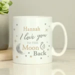 Personalised 'I Love You To The Moon & Back' Ceramic Mug - Image 4