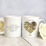 Personalised 1896-1904 Revised New Map Heart Design Ceramic Mug - Image 2
