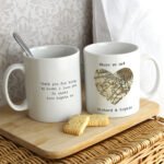 Personalised 1896-1904 Revised New Map Heart Design Ceramic Mug - Image 7