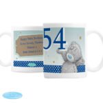 Personalised Me to You Birthday Big Age Blue Ceramic Mug - Image 5