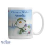 Personalised Traditional The Snowman and the Snowdog Ceramic Mug - Image 5