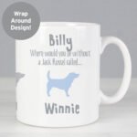 Personalised Jack Russell Dog Breed Motif Ceramic Mug - Image 2