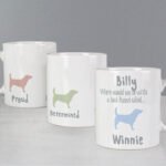 Personalised Jack Russell Dog Breed Motif Ceramic Mug - Image 3