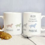 Personalised Cocker Spaniel Dog Breed Motif Ceramic Mug - Image 3