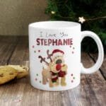 Personalised Boofle Christmas Reindeer Design Ceramic Mug - Image 3