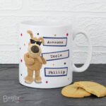 Personalised Boofle Stars Design Ceramic Mug - Image 4