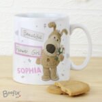 Personalised Boofle Female Wedding Design Ceramic Mug - Image 3