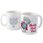 Personalised Me to You 'World's Best' Super Hero Themed Ceramic Mug - Image 6