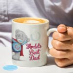 Personalised Me to You World's Best' Super Hero Themed Ceramic Mug - Image 2