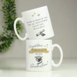 Personalised Gold Stars Design 'On Your Graduation' Ceramic Mug - Image 3
