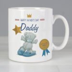 Personalised Me to You Bear Wearing Blue Slippers Ceramic Mug
