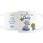 Personalised Me to You Bear Wearing Blue Slippers Ceramic Mug - Image 5
