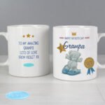 Personalised Me to You Blue Slippers Ceramic Mug - Image 3