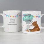 Personalised Daddy Bear 'Happy 1st Father's Day' Ceramic Mug
