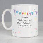 Personalised Daddy Bear 'Happy 1st Father's Day' Ceramic Mug - Image 3