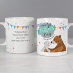 Personalised Daddy Bear 'Happy 1st Father's Day' Ceramic Mug - Image 5
