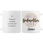 Personalised 'Best Godmother Ever' Ceramic Mug - Image 5