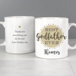 Personalised 'Best Godfather Ever' Ceramic Mug - Image 3