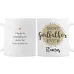 Personalised 'Best Godfather Ever' Ceramic Mug - Image 4