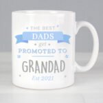 Personalised Blue 'Promoted To...' Ceramic Mug - Image 2