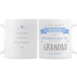 Personalised Blue 'Promoted To...' Ceramic Mug - Image 4