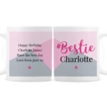 Personalised '#Bestie' Ceramic Mug - Image 4