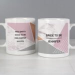 Personalised Any Message Geometric Design Ceramic Mug - Image 8