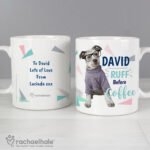 Personalised Rachael Hale 'Ruff Before Coffee' Dog Ceramic Mug - Image 2
