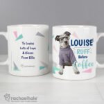 Personalised Rachael Hale 'Ruff Before Coffee' Dog Ceramic Mug - Image 3