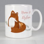Personalised Mummy & Me Fox Design Ceramic Mug - Image 2