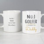 Personalised 'No.1 Golfer' Ceramic Mug