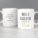 Personalised 'No.1 Golfer' Ceramic Mug - Image 4