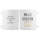 Personalised 'No.1 Golfer' Ceramic Mug - Image 7